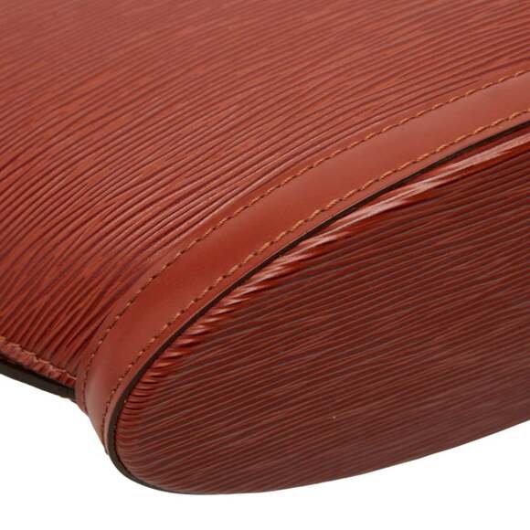 LOUIS VUITTON Brown Leather Shoulder Bag